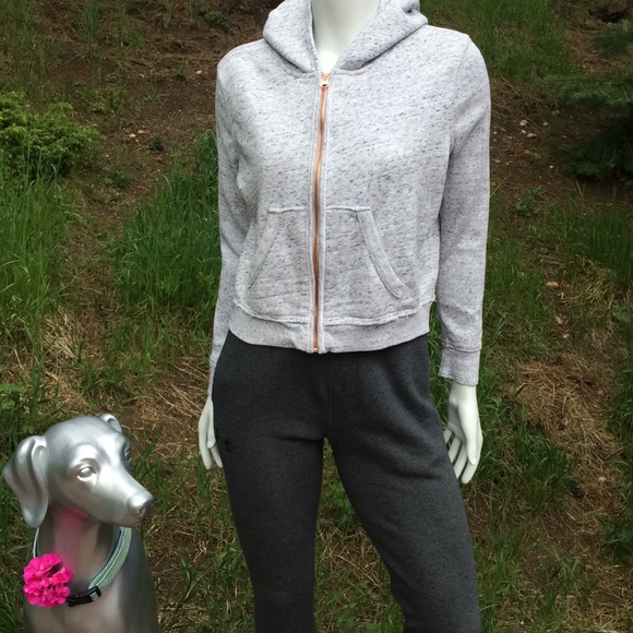 Abercrombie & Fitch Tops - Abercrombie & Fitch Zip Up Hoodie Gray